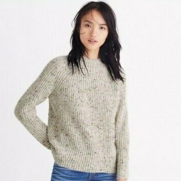 Madewell Sweaters - Madewell Northfield Mock Neck Ribbed Sweater